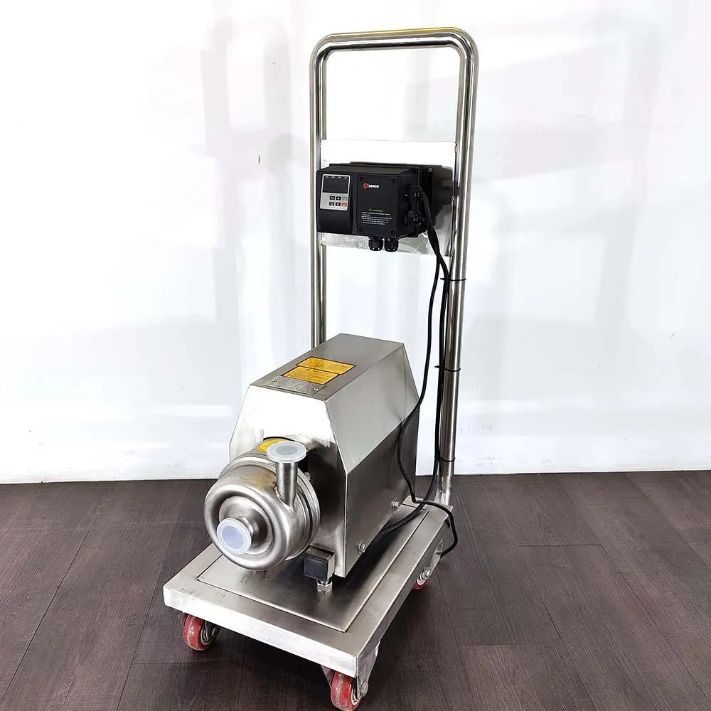 CIP Pump Cart - 3T/h - 0.75KW - Corrosion free