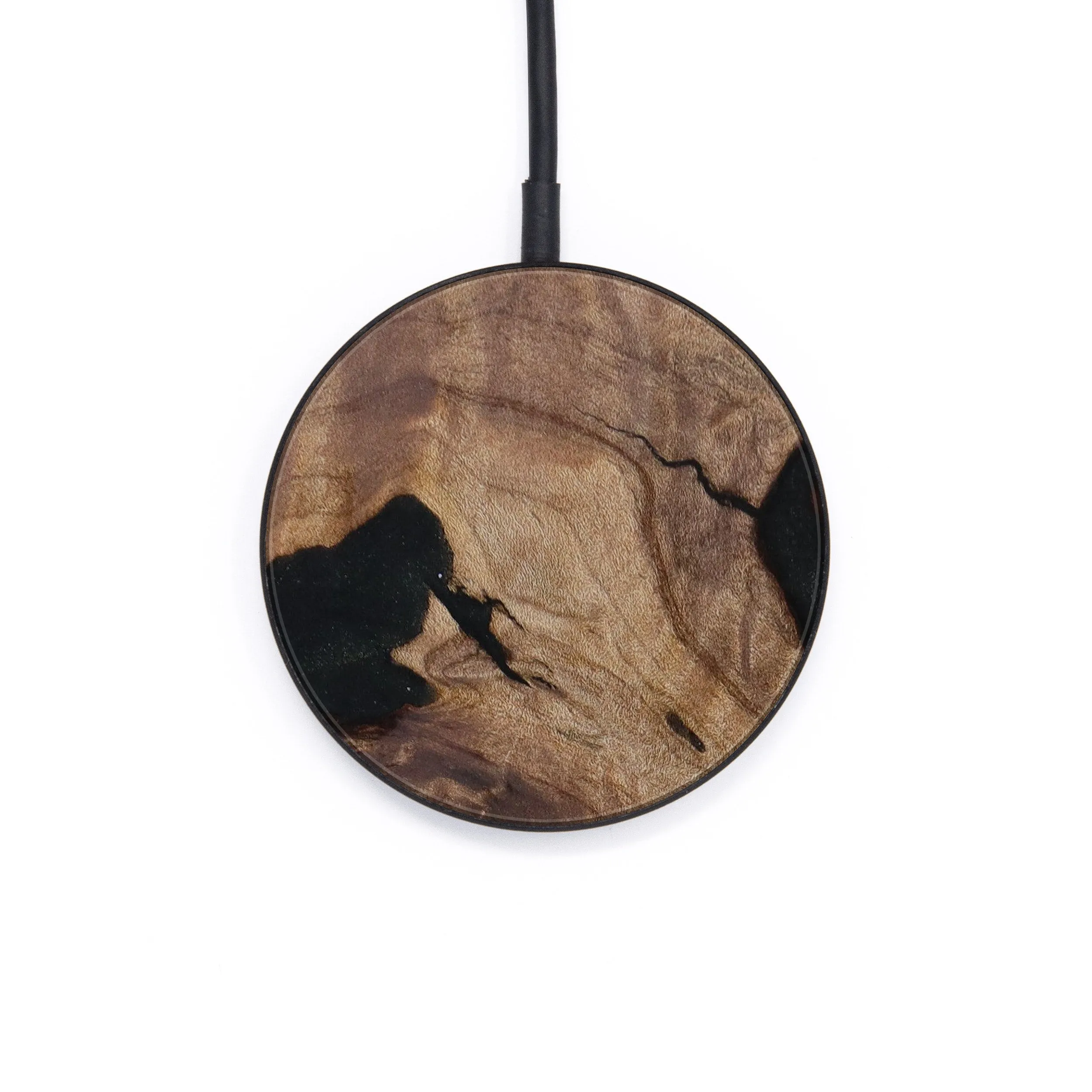 Circle Burl Wood Wireless Charger - Franklin (Wood Burl, 643469)