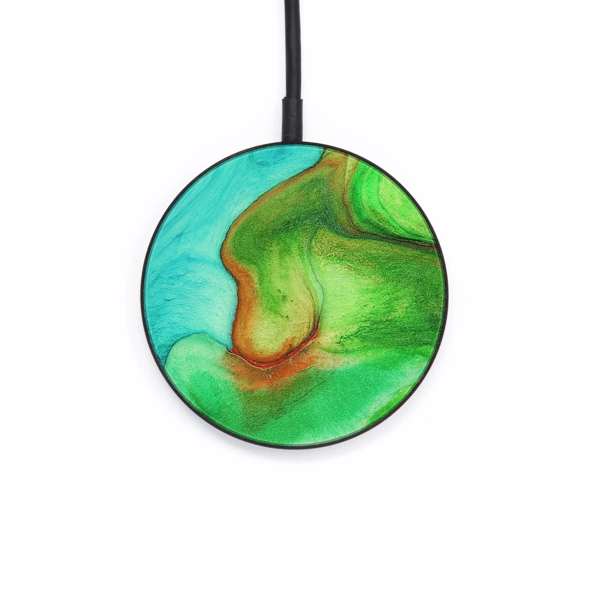 Circle ResinArt Wireless Charger - Rosa (Watercolor, 656207)