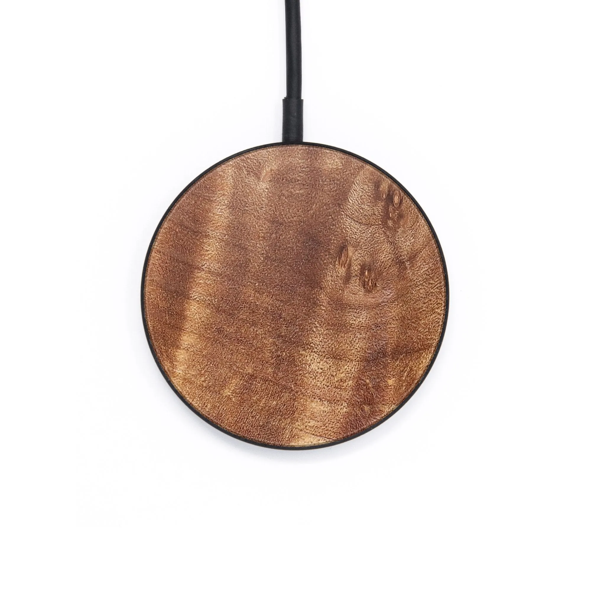 Circle  Wireless Charger - Crystal (Wood Burl, 704842)