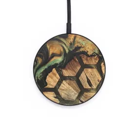 Circle Wood Resin Wireless Charger - Angeline (Pattern, 695749)