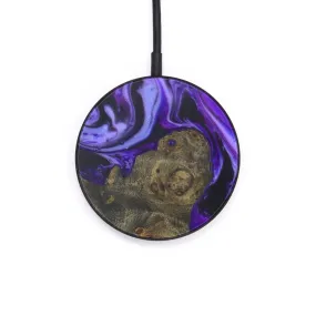 Circle Wood Resin Wireless Charger - Ardith (Purple, 572396)