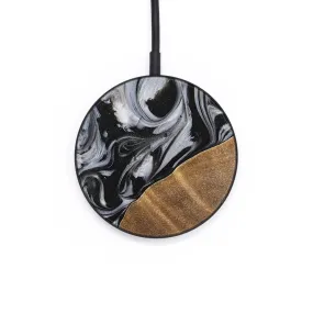 Circle Wood Wireless Charger - Britt (Black & White, 735044)