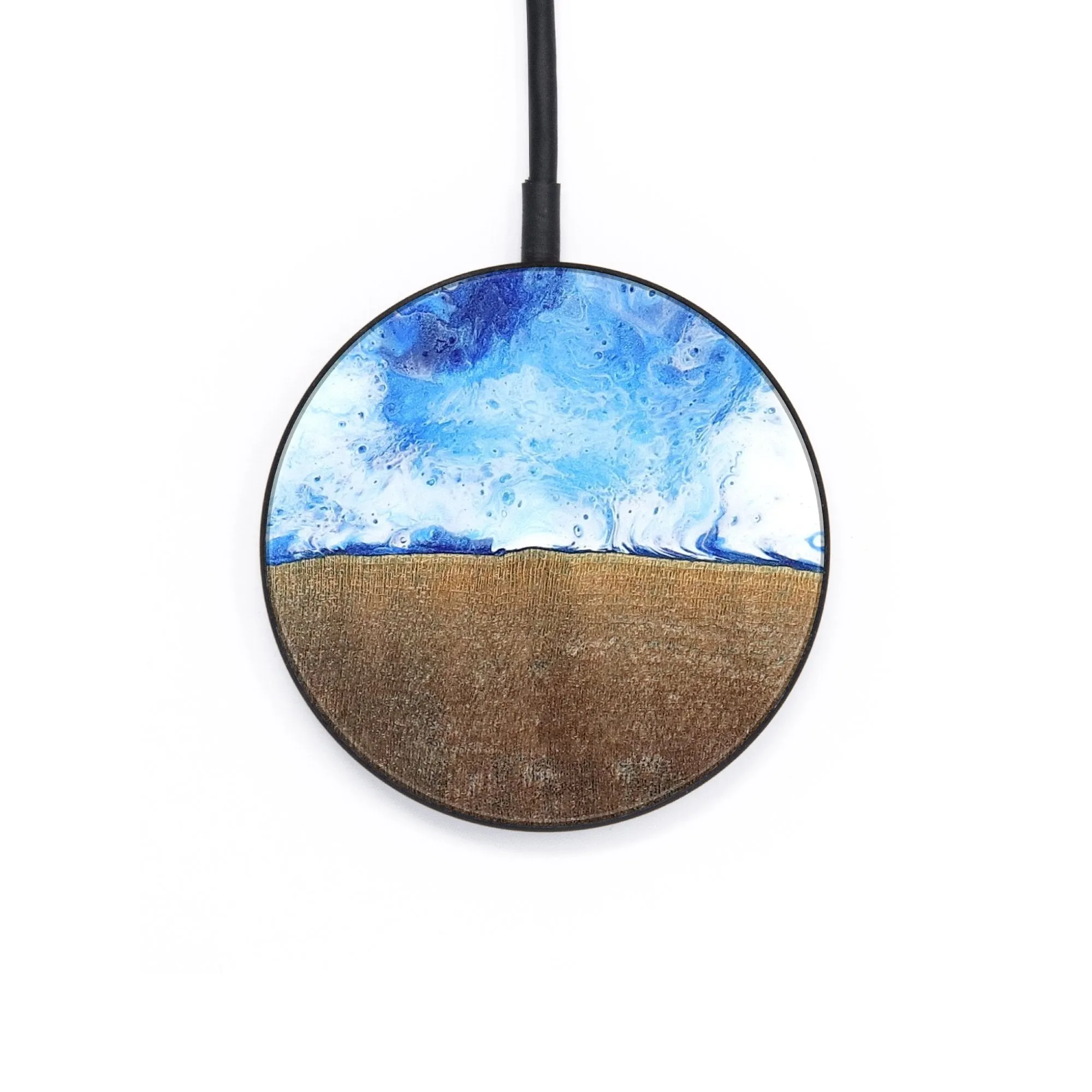 Circle Wood Wireless Charger - Fiore (Coastal, 742318)