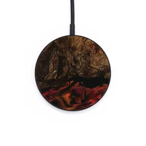 Circle Wood Wireless Charger - Fredie (Red, 736199)