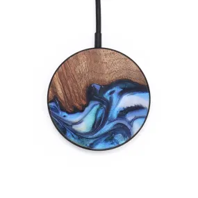 Circle Wood Wireless Charger - Lloyd (Blue, 726899)