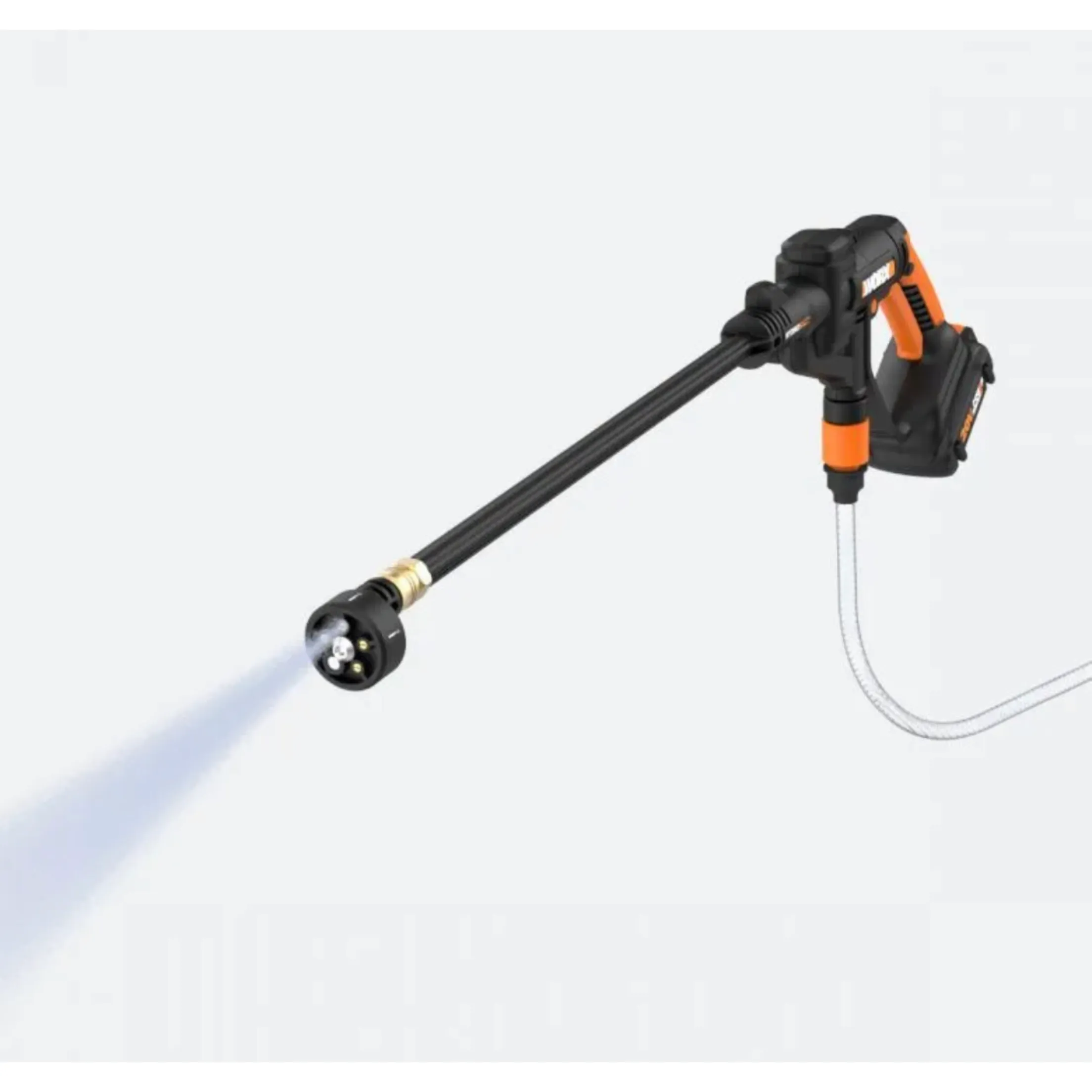 CLEARANCE WORX 20-Volt Power Share Hydroshot Portable Power Cleaner with Battery and Charger