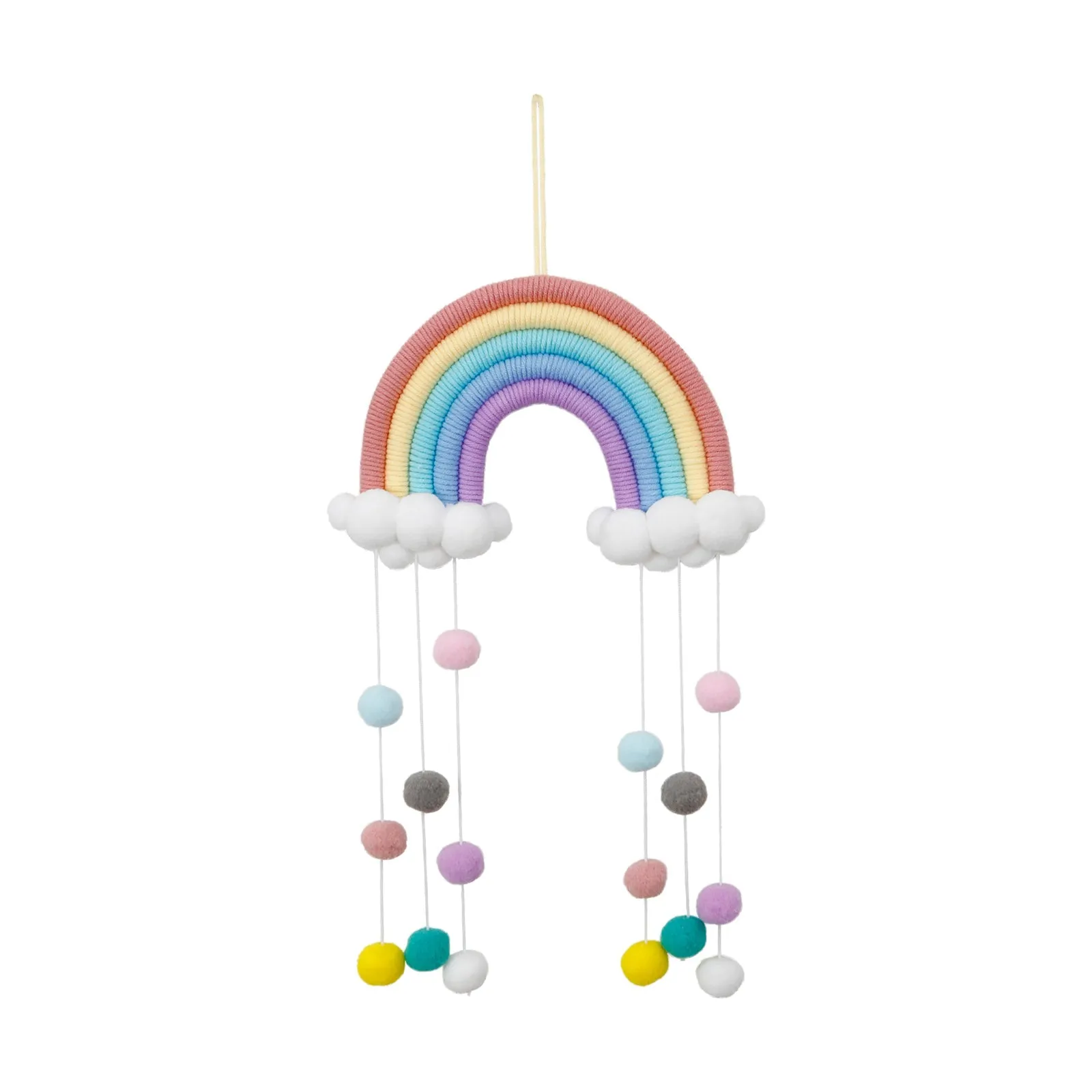 Cloud Rainbow Raindrop Wall Hangings Decoration For Kids Room