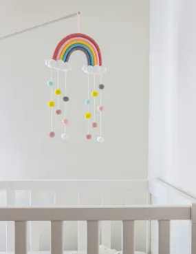 Cloud Rainbow Raindrop Wall Hangings Decoration For Kids Room