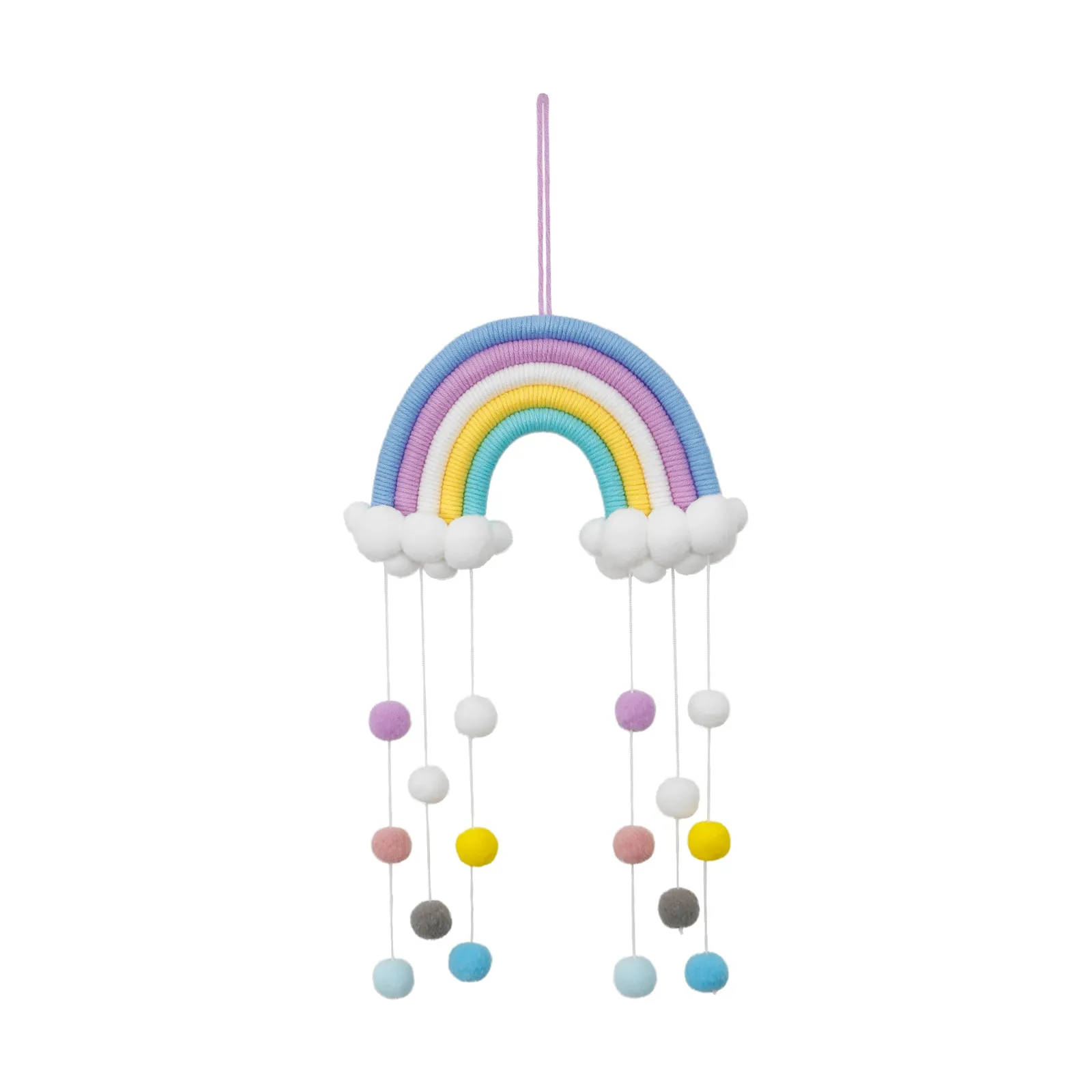 Cloud Rainbow Raindrop Wall Hangings Decoration For Kids Room