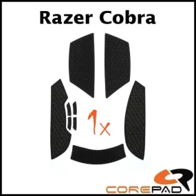 Corepad Soft Grips (flat edge) for Razer Cobra Wireless / Wired