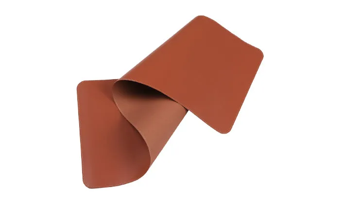 COZE PU Desk Mouse Pad - Brown