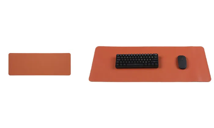 COZE PU Desk Mouse Pad - Brown