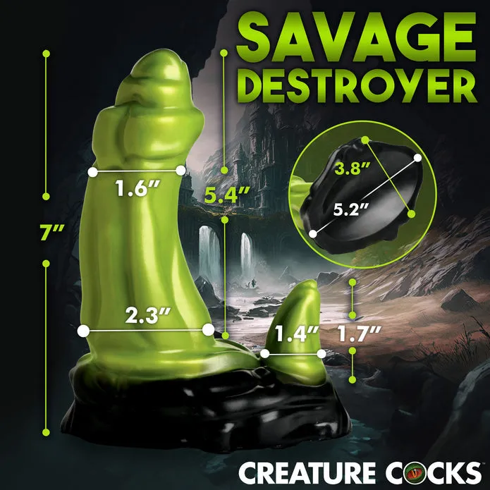 Creature Cock Orc Silicone Dildo