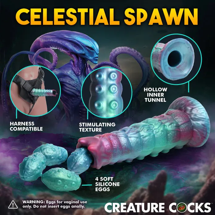 Creature Cocks Galactic Breeder Ovipositor Silicone Dildo