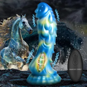 Creature Cocks Sea Stallion Vibrating Silicone Dildo With Remote