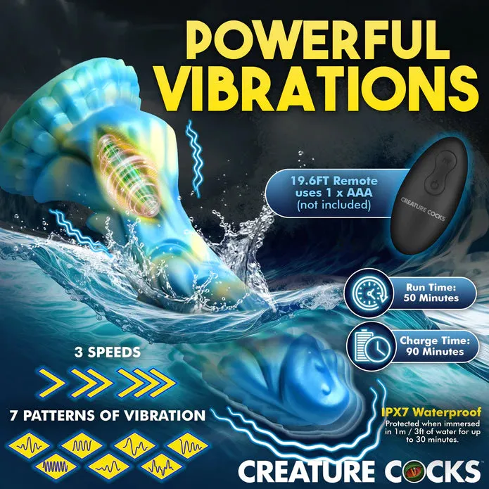 Creature Cocks Sea Stallion Vibrating Silicone Dildo With Remote