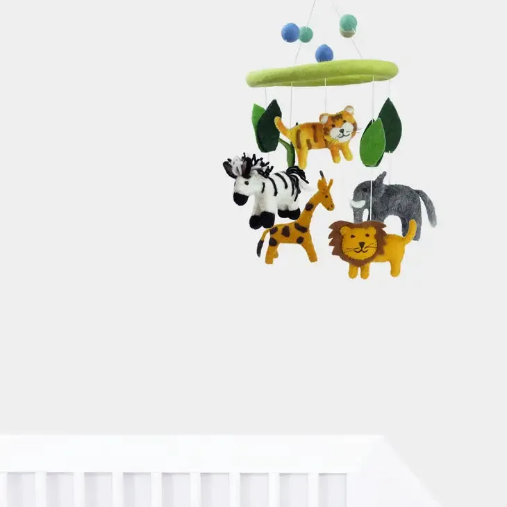 Crib Mobile / Jungle Animals