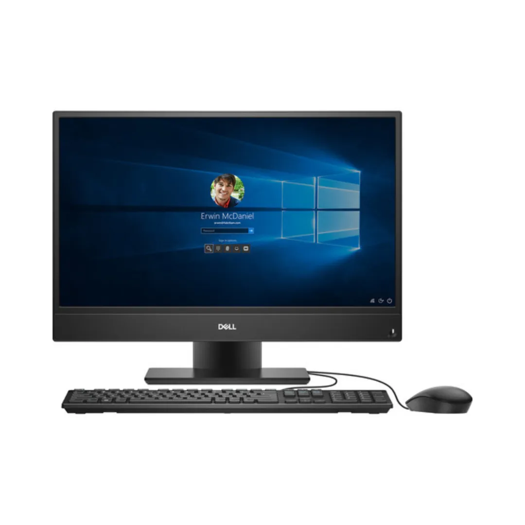 Dell 5270 All-In-One Desktop, 21.5", Intel Core i5-8500T, 2.10 GHz, 16GB RAM, 512GB SSD, Windows 11 Pro- Garde A Refurbished