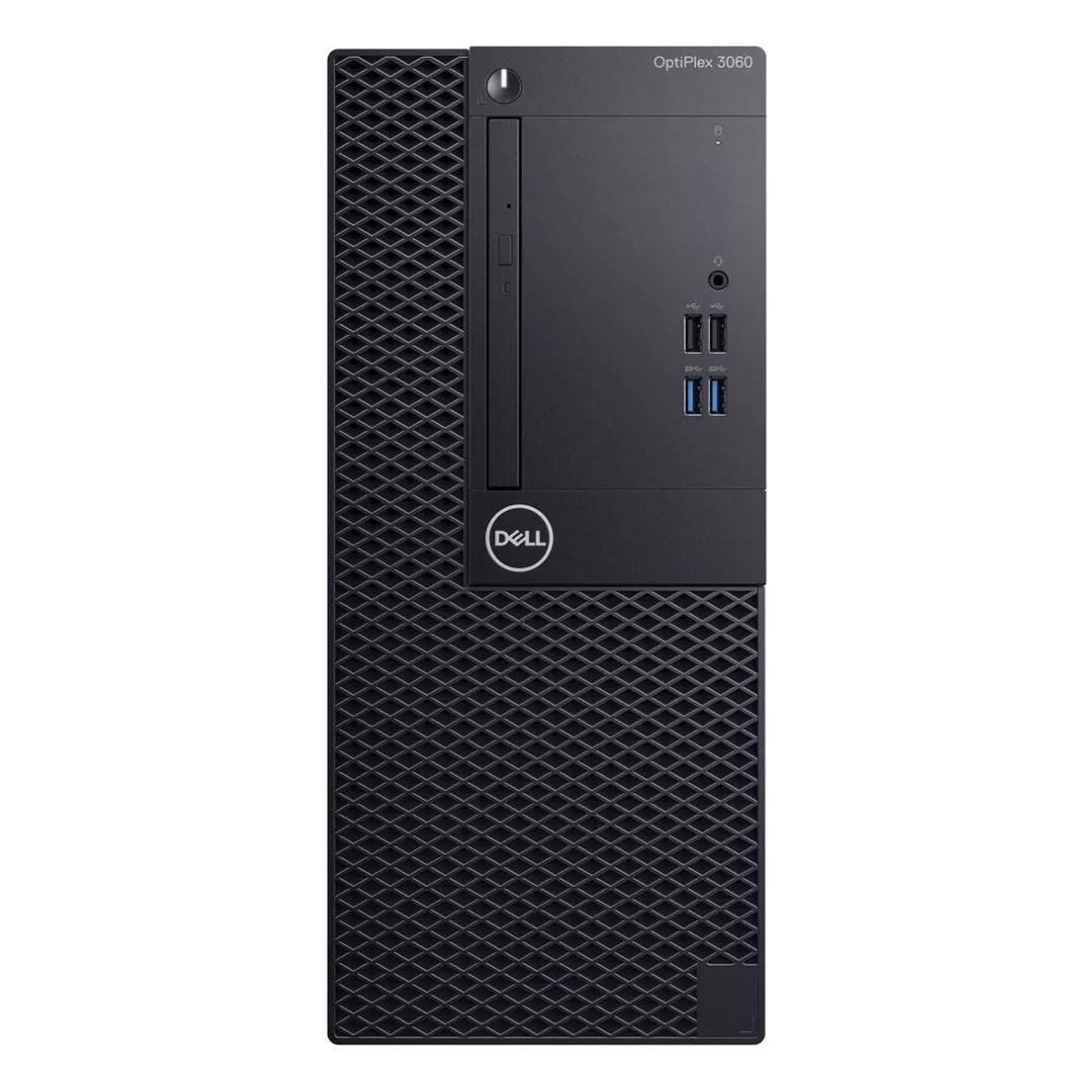 Dell OptiPlex 3060, Tower Desktop, Intel Core i5-8500, 3.0GHz, 16GB RAM, 512GB M2 SATA, Windows 10 Pro - Grade A Refurbished