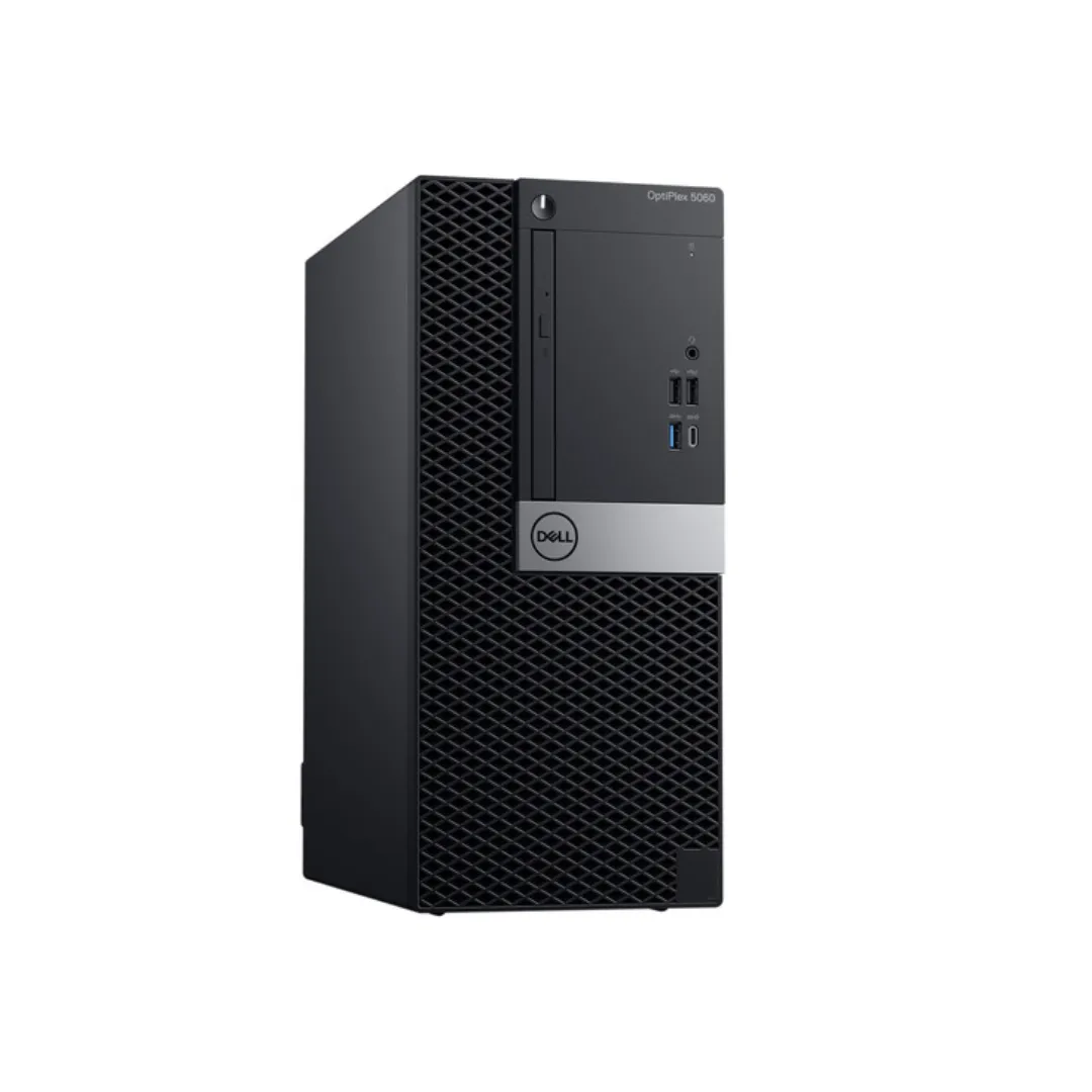 Dell OptiPlex 5060, Mini Tower Desktop, Intel Core i7-8700, 16GB RAM, 512GB SSD, Windows 10 Pro - Grade-A Refurbished