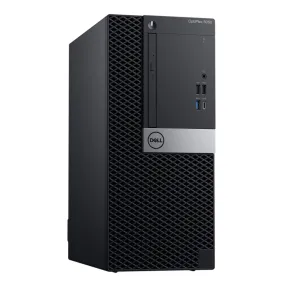 Dell OptiPlex 5060 Mini Tower Desktop, Intel Core i7-8700, 3.20GHz, 32GB RAM, 512 GB SSD, Windows 10 Pro - Grade-A Refurbished