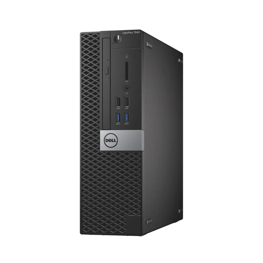 Dell OptiPlex 7040, SFF Desktop, Intel Core i5-6500, 3.2GHz, 16GB RAM, 256GB SSD, DVD-RW, Windows 10 Pro - Grade A Refurbished