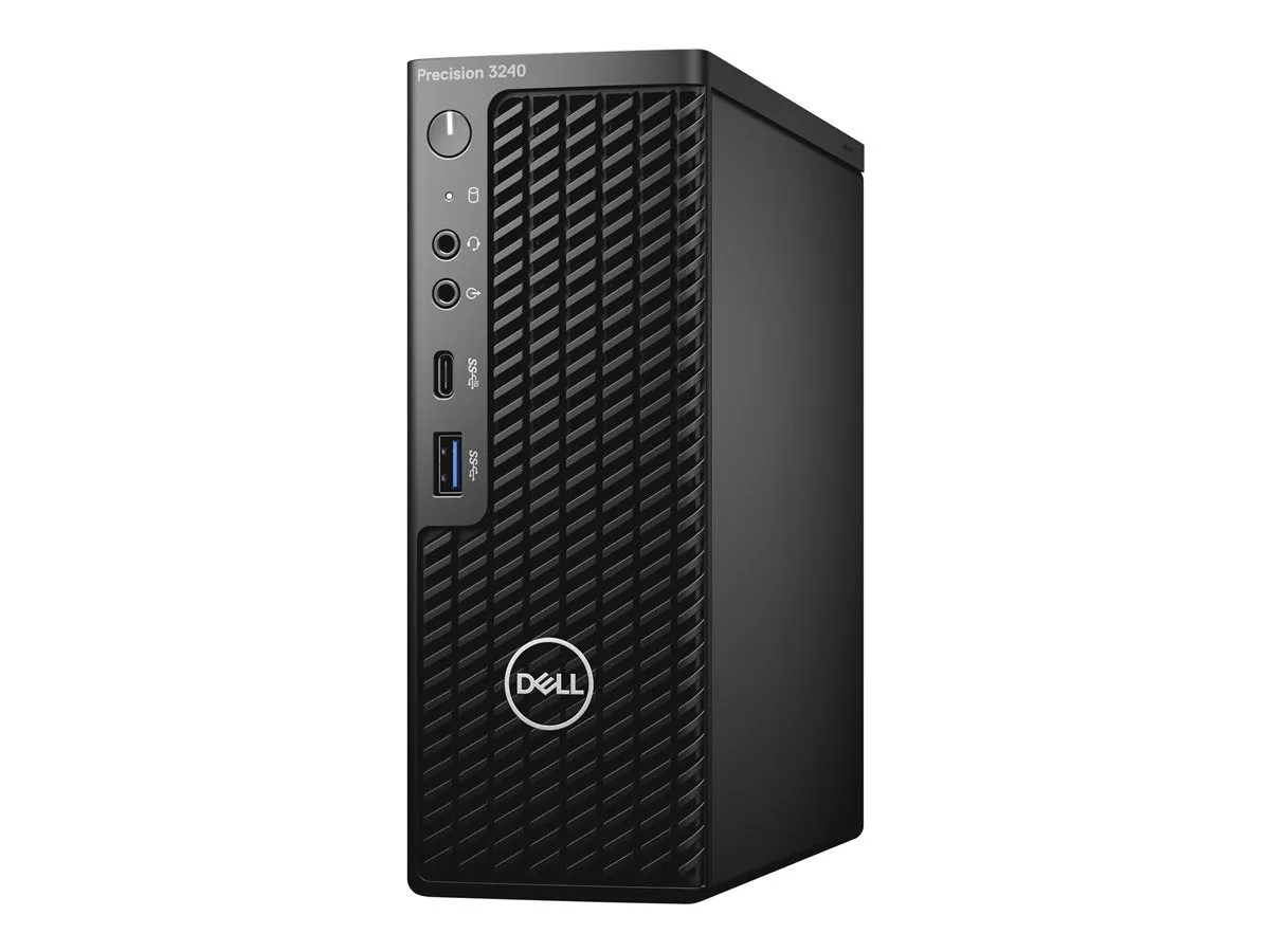 Dell Precision 3240 CFF Workstation, Intel i7-10700, 2.90GHz, 16GB RAM, 512GB SSD, Win10P- 23H83 (Refurbished)