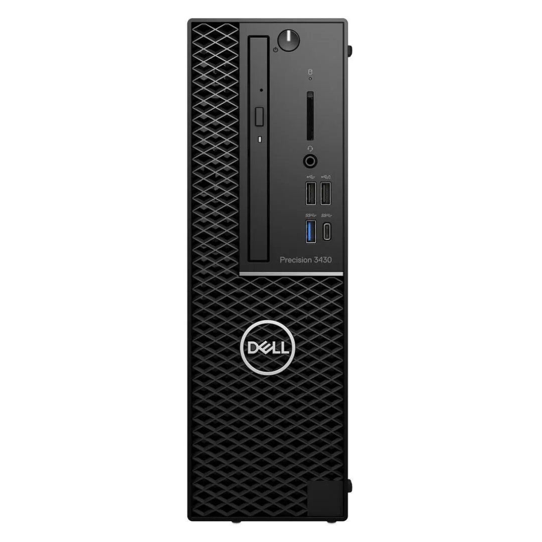 Dell Precision 3430 Workstation, SFF Desktop, Intel Core i5-8500, 3.0GHz, 16GB RAM, 512GB SSD, Windows 10 Pro - Grade A Refurbished