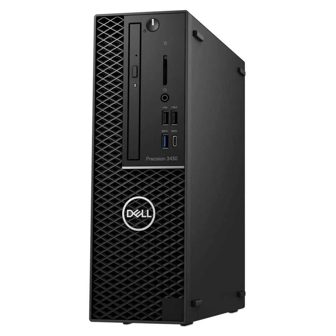 Dell Precision 3430 Workstation, SFF Desktop, Intel Core i5-8500, 3.0GHz, 16GB RAM, 512GB SSD, Windows 10 Pro - Grade A Refurbished