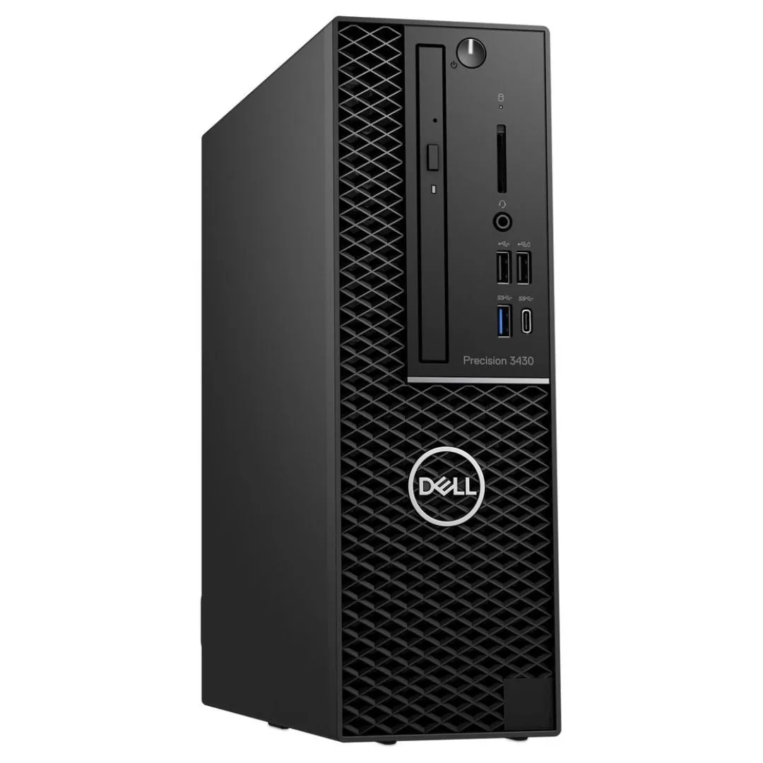 Dell Precision 3430 Workstation, SFF Desktop, Intel Core i5-8500, 3.0GHz, 16GB RAM, 512GB SSD, Windows 10 Pro - Grade A Refurbished