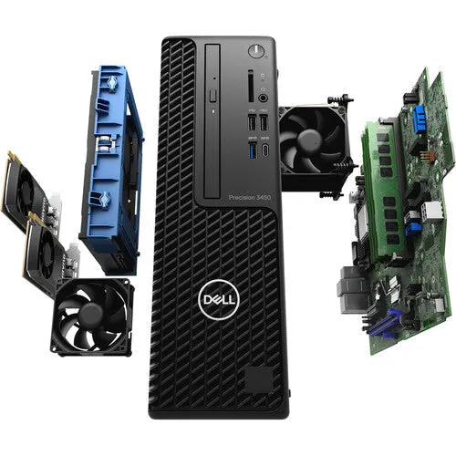 Dell Precision 3450 SFF Workstation, Intel i7-11700, 2.50GHz, 16GB RAM, 512GB SSD, W10P - 3X5G6 (Refurbished)