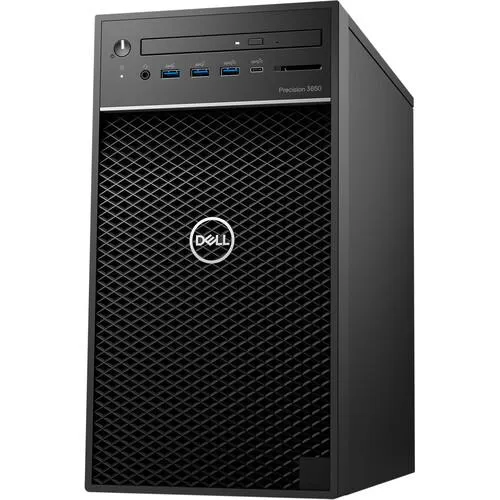 Dell Precision 3650 Tower Workstation, Intel i7-10700, 2.90GHz, 16GB RAM, 512GB SSD, W10P - 7GG6P (Refurbished)