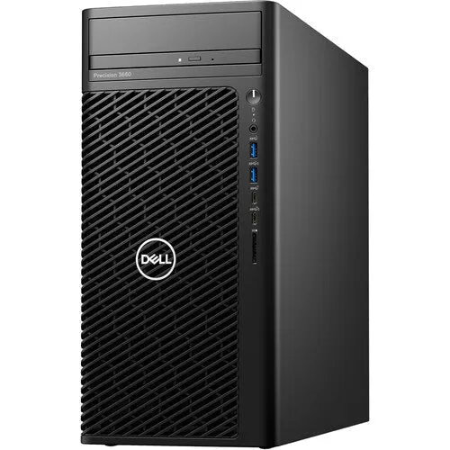 Dell Precision 3660 Tower Workstation, Intel i5-12500, 3.0GHz, 16GB RAM, 256GB SSD, W10P - YM5C7 (Refurbished)