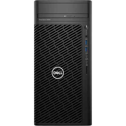 Dell Precision 3660 Tower Workstation, Intel i5-12500, 3.0GHz, 16GB RAM, 256GB SSD, W10P - YM5C7 (Refurbished)