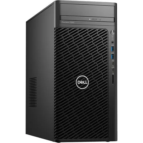 Dell Precision 3660 Tower Workstation, Intel i5-12500, 3.0GHz, 16GB RAM, 256GB SSD, W10P - YM5C7 (Refurbished)