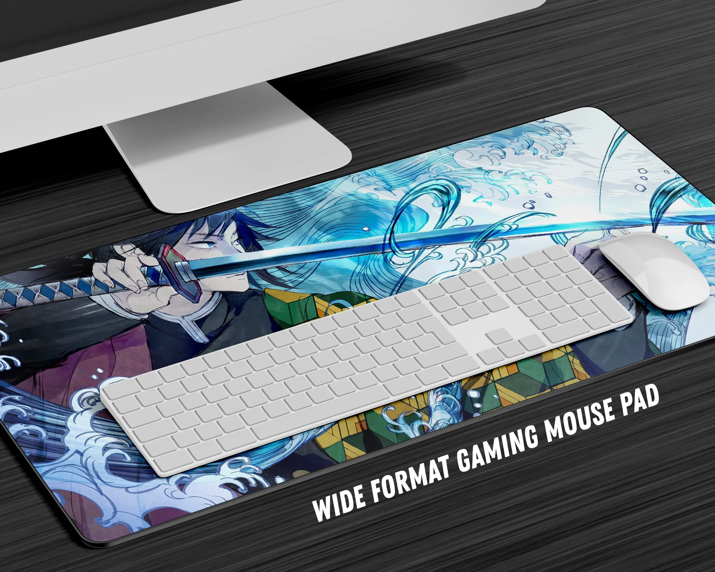 Demon Slayer Giyu Tomioka Gaming Mouse Pad