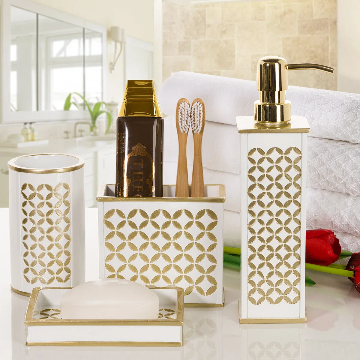 Diamond Lattice Toothbrush Holder  (Wholesale)