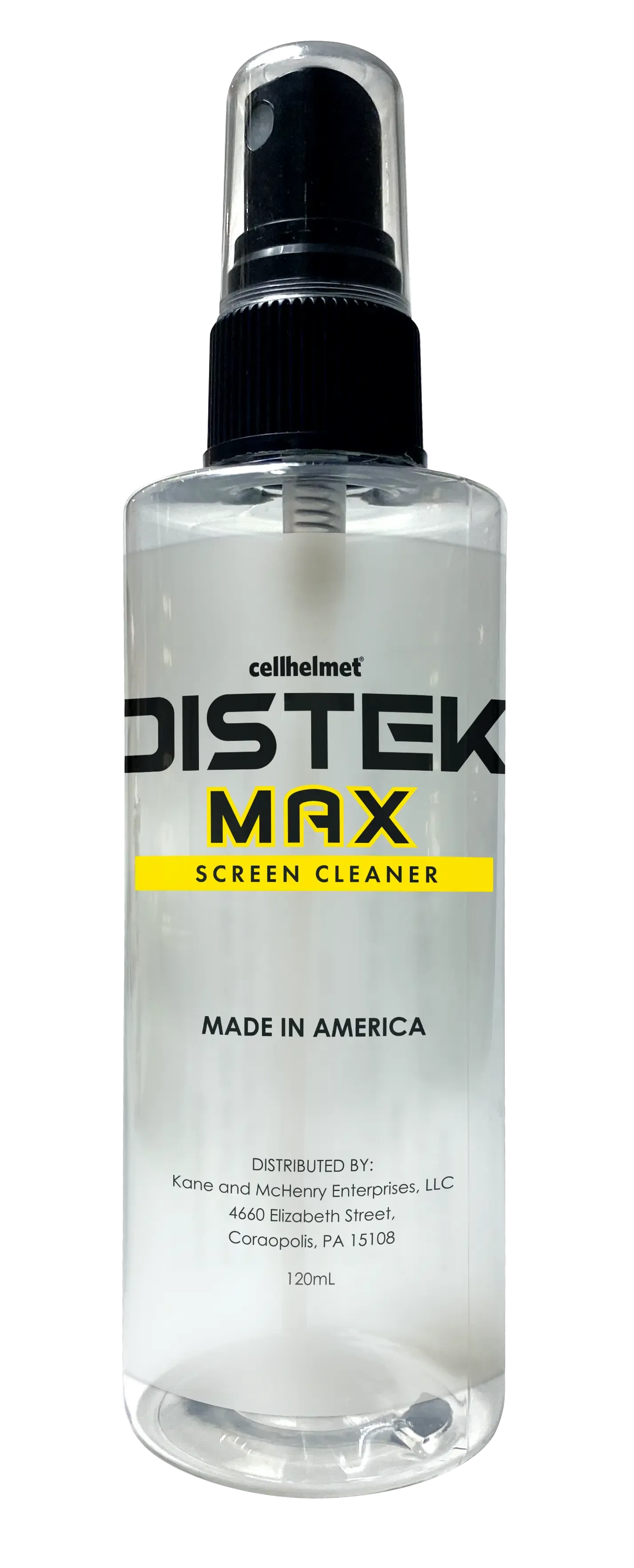 DISTEK Max Screen and Phone Cleaner with 70% Isopropyl Alcohol