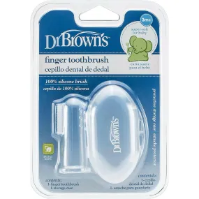 Dr. Brown's Silicone Finger Toothbrush with Case