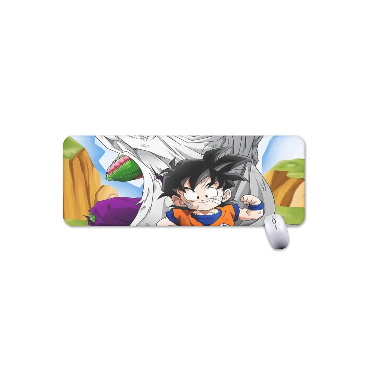 Dragon Ball Amazing Master Piccolo Train Strong Kid Gohan Mouse Pad