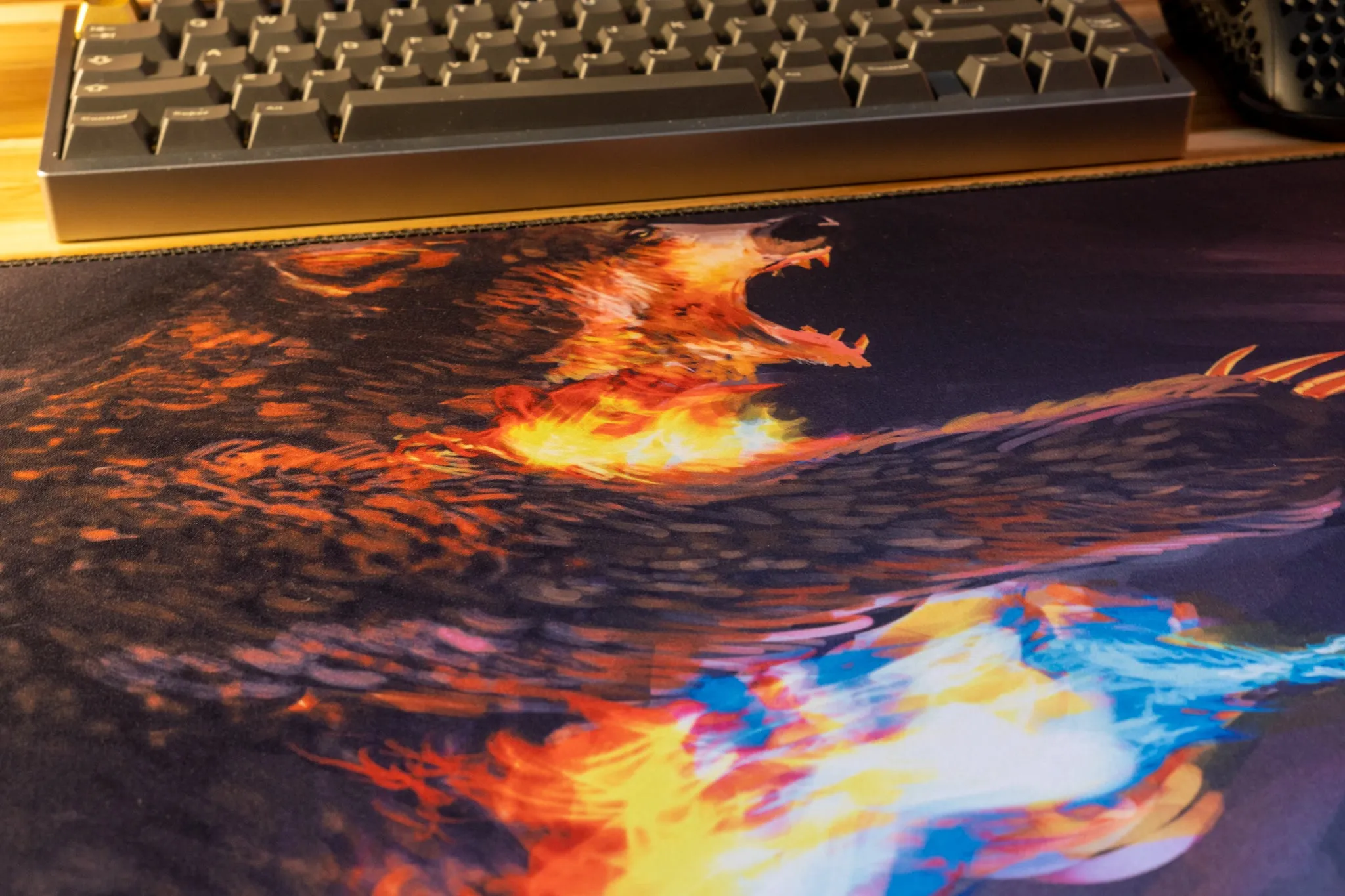 Dyanna "Flamethrower Queen" Content Creator Collaboration Limited Edition Rust XL Gaming Mouse Pad