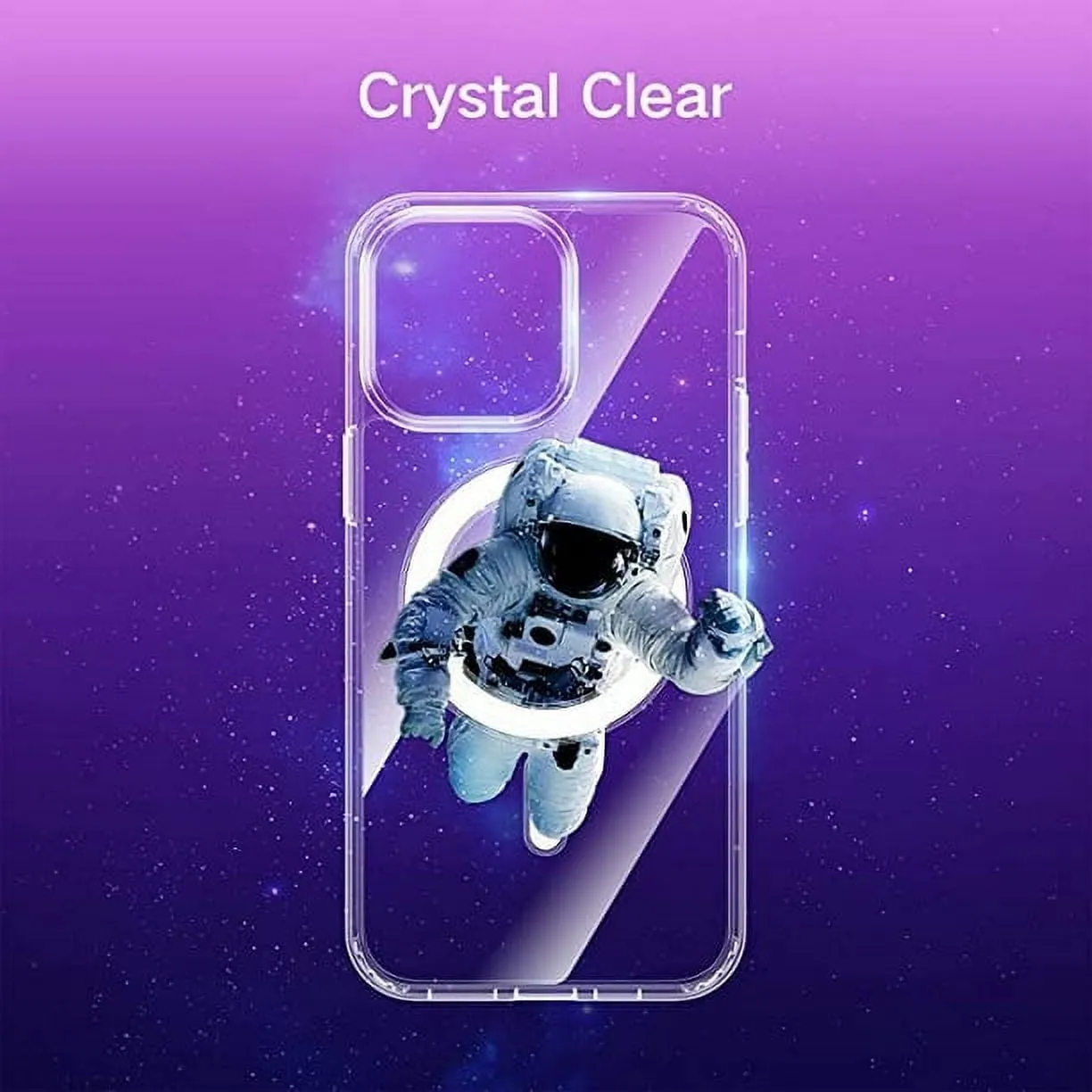 Entronix Apple iPhone 15 Plus Case - [Magnetic-Compatible] Crystal Clear - Sturdy