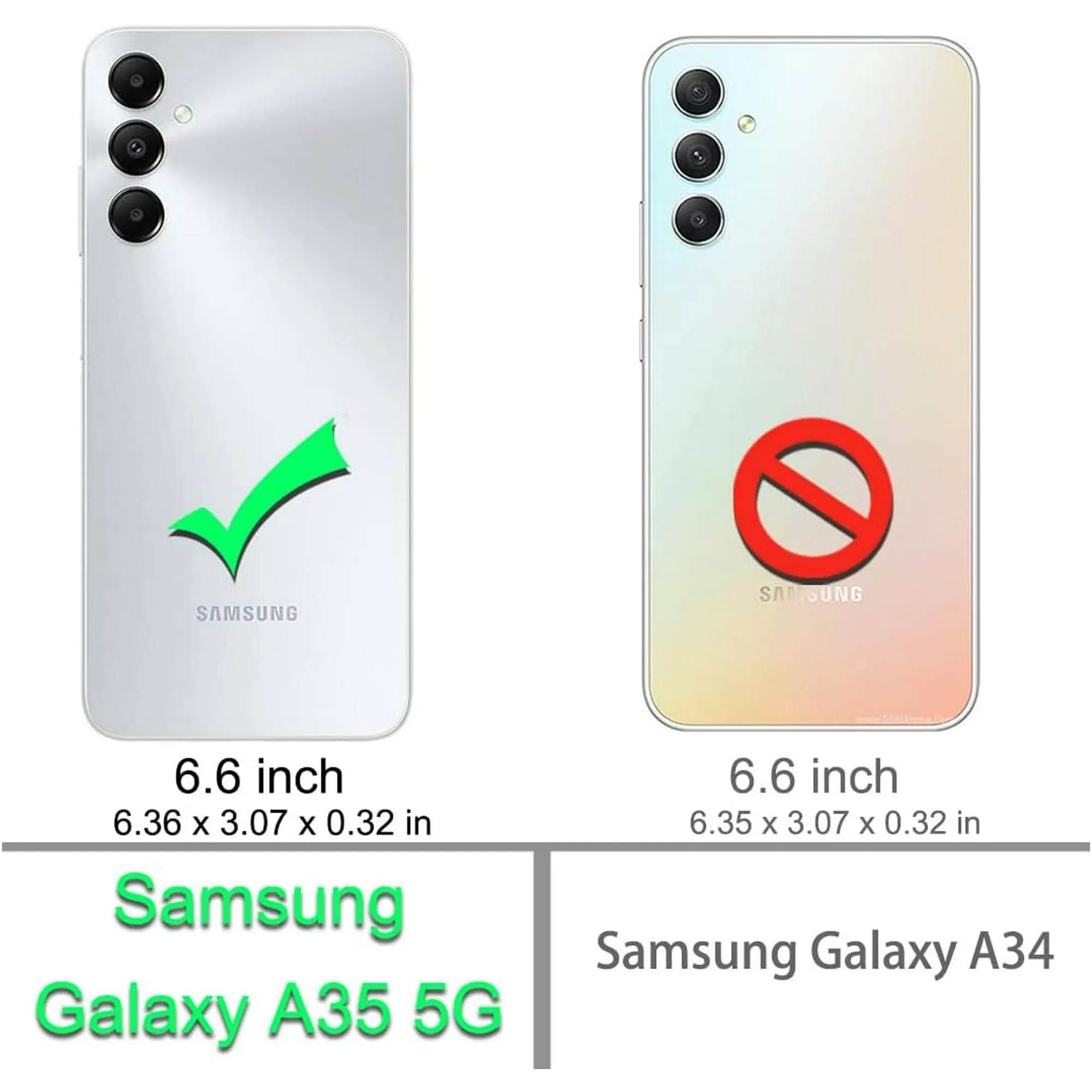 Entronix Samsung Galaxy A35 Crystal Clear Case - Slim