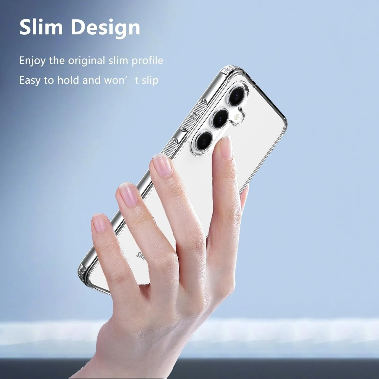 Entronix Samsung Galaxy A35 Crystal Clear Case - Slim