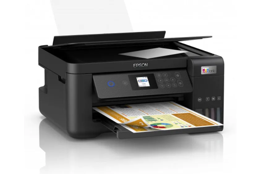 Epson Ecotank Et-2851  Et 2851  Et2851 - Multifunction Printer - Colour - Ink-Jet - Refillable - A4 (Media) - Up To 10.5