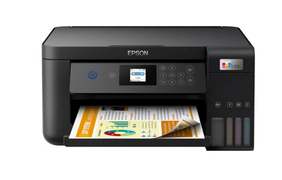 Epson Ecotank Et-2851  Et 2851  Et2851 - Multifunction Printer - Colour - Ink-Jet - Refillable - A4 (Media) - Up To 10.5