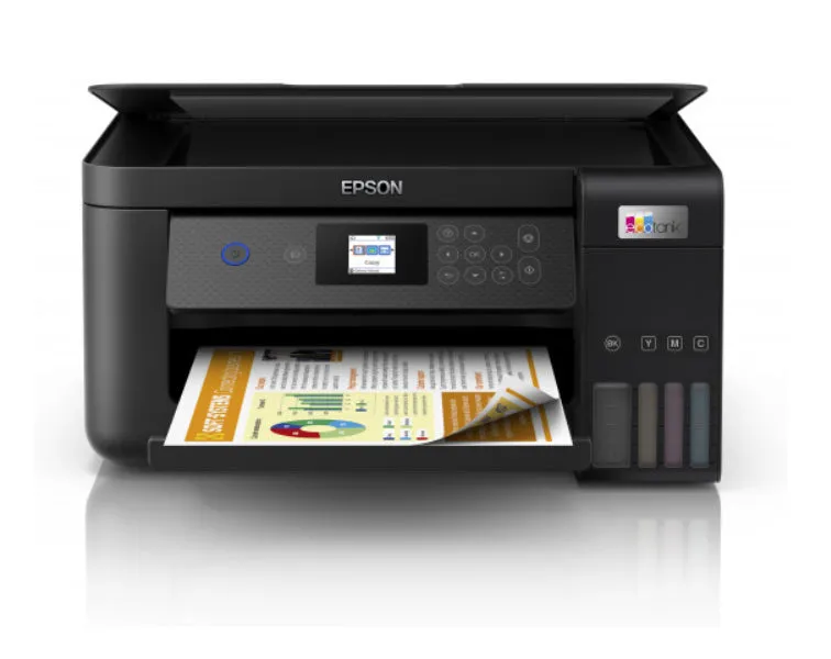 Epson Ecotank Et-2851  Et 2851  Et2851 - Multifunction Printer - Colour - Ink-Jet - Refillable - A4 (Media) - Up To 10.5