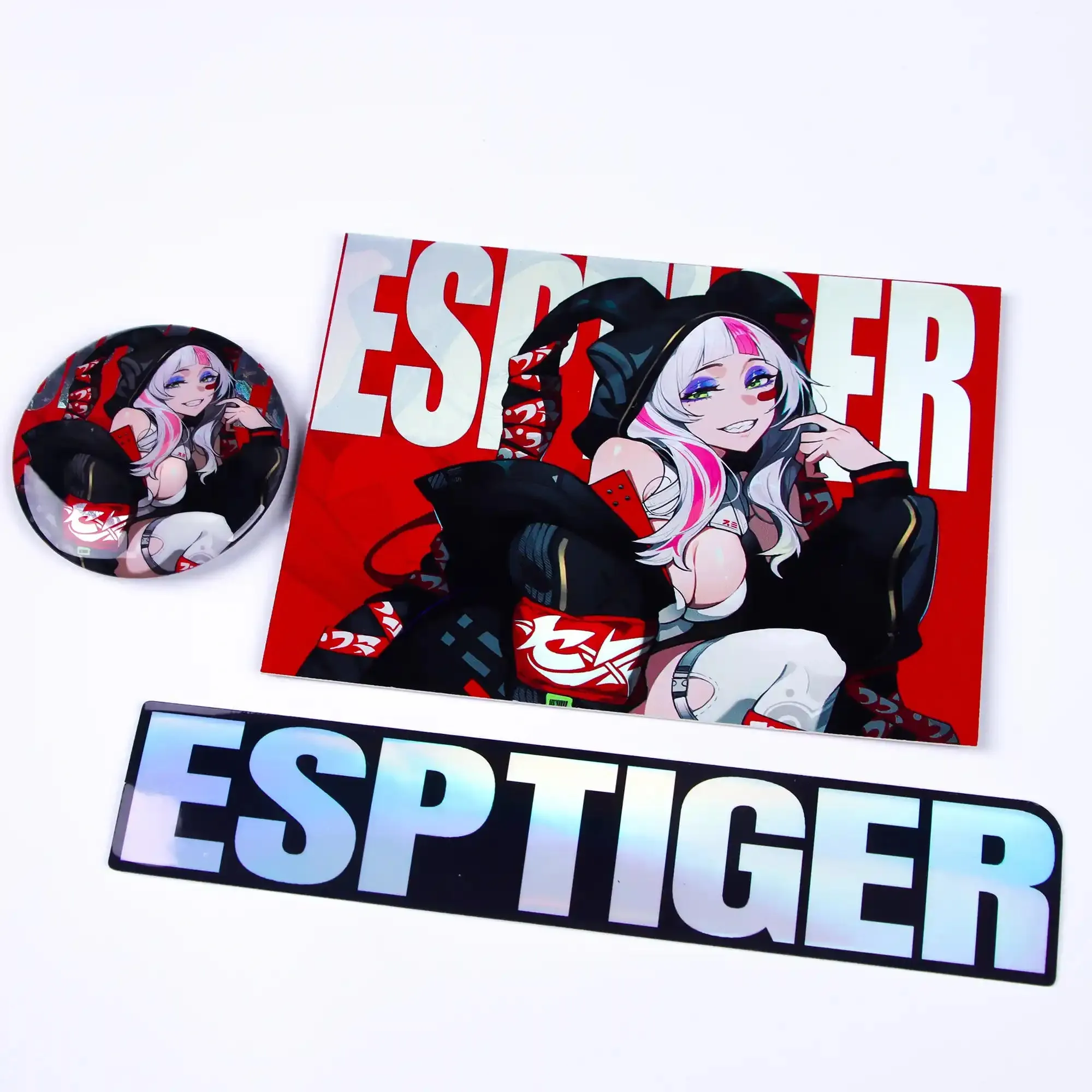 EspTiger PIONEER | Tang Dao | Red Large Gaming Mousepad