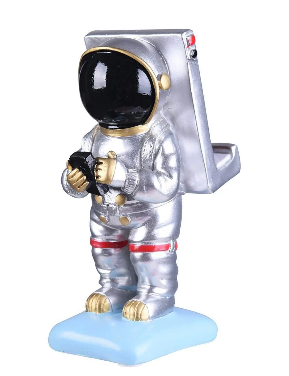 Exclusive Resin Astronaut Figurine Mobile Holder Stand | 13 CM |